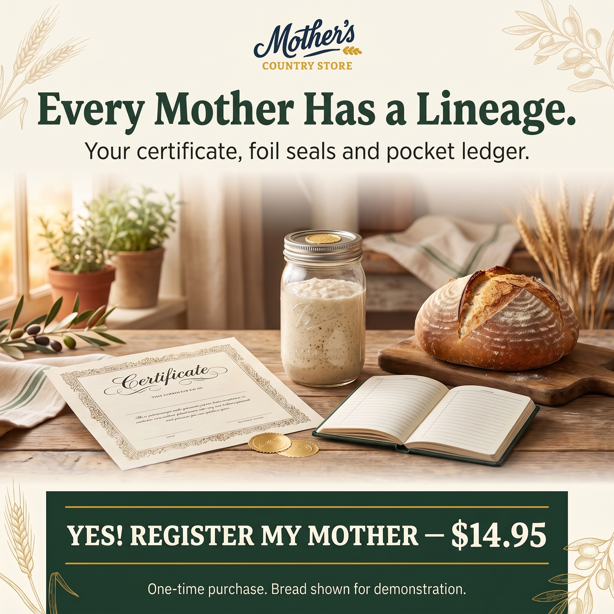 The Mother Registry & Heritage Lineage Kit