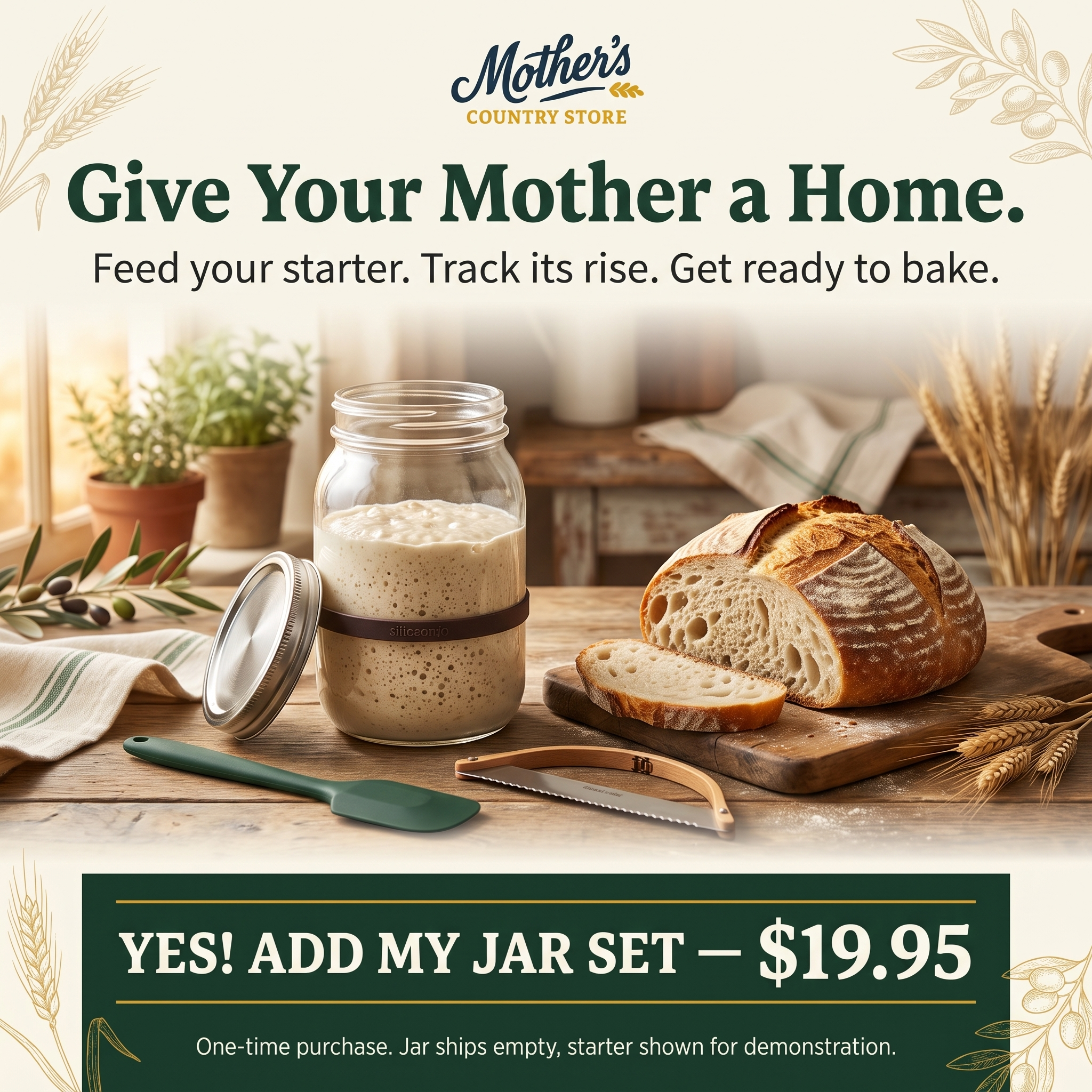 Mother's Starter Jar Set