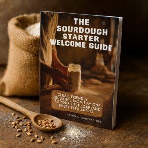 [EBOOK] The Sourdough Starter Welcome Guide - FREE WITH YOUR MOTHER STARTER