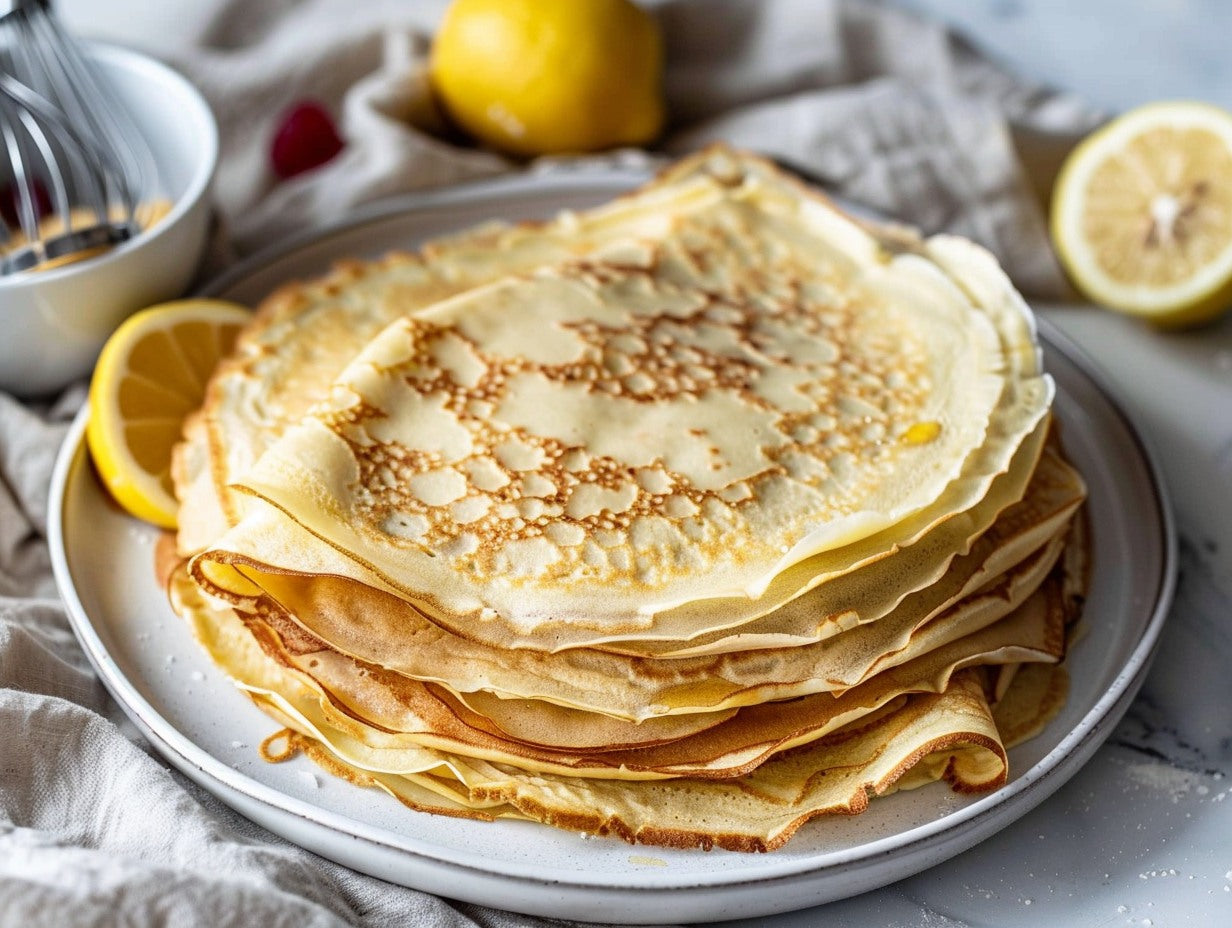 Bubbly sourdough starter culture on a kitchen counter in a warm Southern kitchen setting — sourdough discard crepes guide from Mother's Country Store